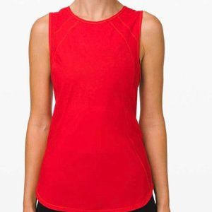 Lululemon SCULPT TANK True Red Size 4